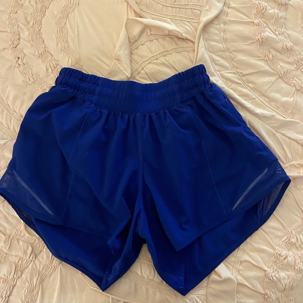 Dark blue lululemon shorts